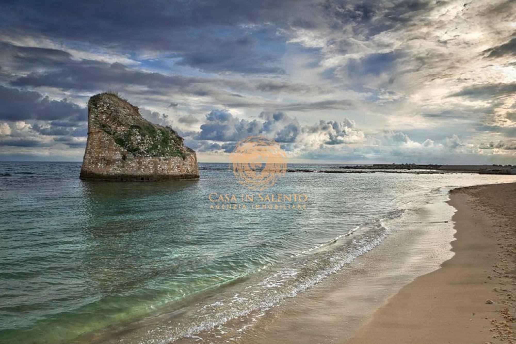 Casa vista mare climatizzata vicino spiaggia m603 Salve Esterno foto