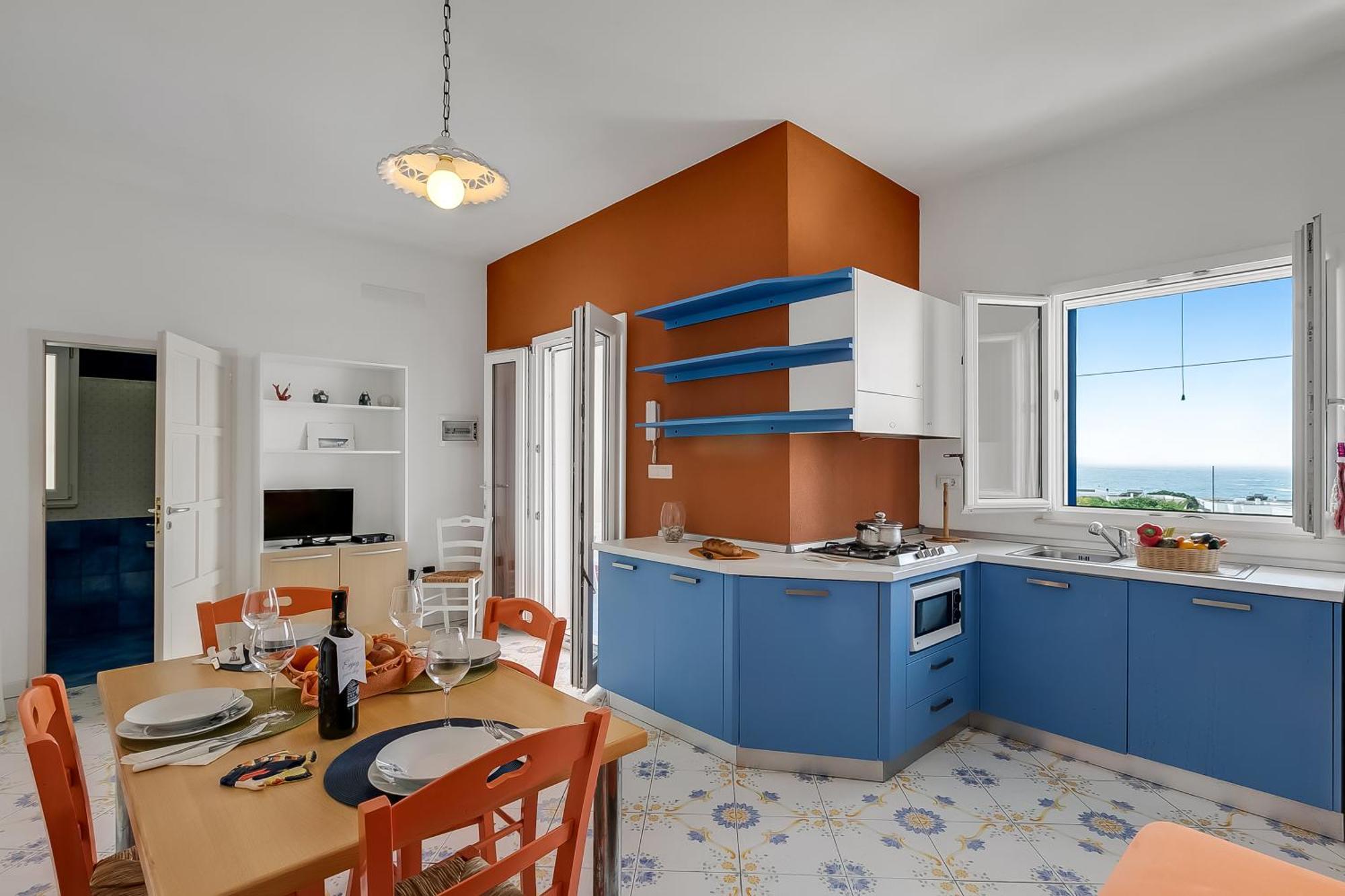 Casa vista mare climatizzata vicino spiaggia m603 Salve Esterno foto